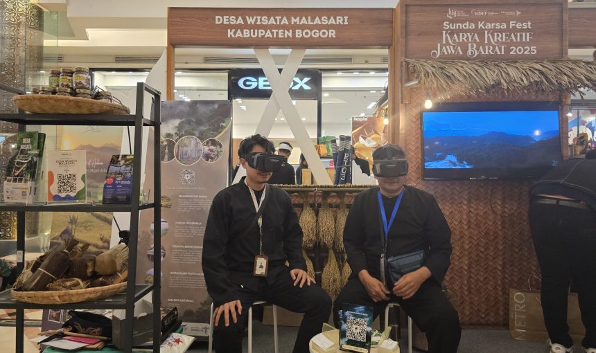 Manfaatkan Teknologi VR, Desa Wisata Malasari Tarik Minat Pengunjung di KKJB 2025